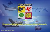 Aeronautica Militare 1° Reparto Roma, 30-31 ottobre 2012 Progetto di Riordino dello Strumento Militare Nazionale INCONTRO CON I RAPPRESENTANTI NAZIONALI.
