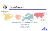 Italia ® Sistemi di controllo accessi Apice Srl Luca Liuni.