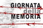 Il 27 gennaio è LA GIORNATA DELLA MEMORIA. Un giorno per ricordare quelle persone uccise senza pietà, nei campi di concentramento solo perché erano.