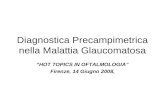 Diagnostica Precampimetrica nella Malattia Glaucomatosa HOT TOPICS IN OFTALMOLOGIA Firenze, 14 Giugno 2008,