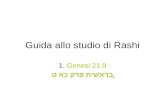 Guida allo studio di Rashi 1. Genesi 21.9 בראשית פרק כא ט