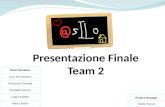 Presentazione Finale Team 2. INTRODUZIONE Slide di Luigi.