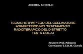 TECNICHE DIMPIEGO DEL COLLIMATORE ASIMMETRICO NEL TRATTAMENTO RADIOTERAPICO DEL DISTRETTO TESTA-COLLO Relatore: Prof. Palmucci Correlatore: T.S.R.M. Ciavola.