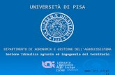 CORSO DI IDRAULICA AGRARIA POZZI E FALDE Prima parte Prof. Ing. Pier Gino Megale aa. 2008 - 2009.
