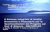 Il Sistema Integrato di Analisi Economica e Finanziaria per le Sperimentazioni del Progetto sui Dati di Bilancio - DBCOMPLEX Cagliari, 22/23 giugno 2005.