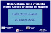 Università di Napoli Federico II Regione Campania Rotary Club Napoli Associazione Costruttori Edili Napoli Hotel Royal –Napoli 28 giugno 2005 Hotel Royal.