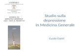 Studio sulla depressione in Medicina Generale Guido Danti.