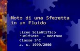 Moto di una Sferetta in un Fluido Liceo Scientifico Belfiore - Mantova Classe 3^C a. s. 1999/2000.