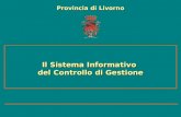Il Sistema Informativo del Controllo di Gestione Provincia di Livorno.