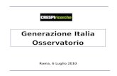 Generazione Italia Osservatorio Roma, 6 Luglio 2010.