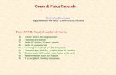 Corso di Fisica Generale Beniamino Ginatempo Dipartimento di Fisica – Università di Messina 1)Vettori e loro decomposizione 2)Funzioni periodiche 3)Serie.