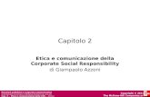 Relazioni pubbliche e corporate communication di Emanuele Invernizzi e Stefania Romenti (a cura di) Cap. 2 – Etica e comunicazione della CSR – Azzoni Copyright.