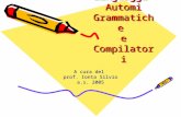 Alfabeti Linguaggi Automi Grammatiche e Compilatori A cura del prof. Ionta Silvio a.s. 2005.