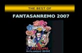 THE BEST OF FANTASANREMO 2007. i Fantacommmenti: Pi¹ cattivi scritti sui 20 campioni in gara!!!