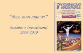 Bus, mon amour! Autobus e Investimenti 2006-2010.