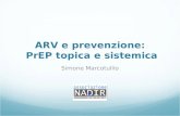 ARV e prevenzione: PrEP topica e sistemica Simone Marcotullio.