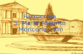 Parrocchia S. Maria Assunta Moricone - Rm. INCONTRI DI FORMAZIONE PER EDUCATORI.