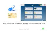 Eldy e Regione Lombardia portano le Associazioni in Rete Associazione Eldy Onlus.