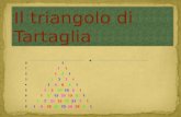 Il triangolo di Tartaglia Il triangolo di Tartaglia.