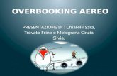 OVERBOOKING AEREO PRESENTAZIONE DI : Chiarelli Sara, Trovato Frine e Melograna Cinzia Silvia.