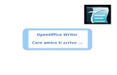 Introduzione Writer di Open Office è un software per la videoscrittura di documenti. Consente la generazione di documenti di testo, volantini, tesi,
