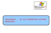 MATERIA: IL S.O. WINDOWS XP PRO 04/03/2011. GESTIONE DEGLI UTENTI
