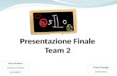 Presentazione Finale Team 2. Gestione Team 2 Il compito del nostro gruppo era quello di gestire alcuni aspetti dellasilo: Pagamenti Mensa Fascia oraria.