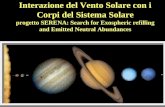 Interazione del Vento Solare con i Corpi del Sistema Solare progetto SERENA: Search for Exospheric refilling and Emitted Neutral Abundances.