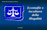 Ecomafie e incultura della illegalità IV A IGEA Stralci del convegno sul tema: