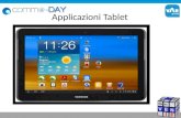 Applicazioni Tablet. Facilità di utilizzo Funzionamento offline Multipiattaforma Sincronizzazione automatica Aggiornamento applicazione automatico.