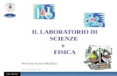 Liceo Beccaria IL LABORATORIO DI SCIENZE e FISICA Prof.ssa Fulvia MAZZILLI Milano, 3 dicembre 2007.