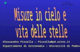 Curiel, 10/11/2003 Alessandro Pizzella – Pizzella@pd.astro.it Dipartimento di Astronomia – Università di Padova.
