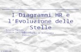 15 Novembre 2006 1 I Diagrammi HR e lEvoluzione delle Stelle Rosaria Tantalo – rosaria.tantalo@unipd.it Dipartimento di Astronomia - Padova.