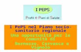 I PePS nel Piano socio- sanitario regionale Una opportunità per le comunità di Bernezzo, Cervasca e Vignolo.