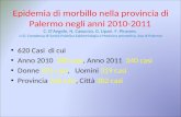 Epidemia di morbillo nella provincia di Palermo negli anni 2010-2011 C. DAngelo, N. Casuccio, G. Lipari, F. Pinzone, U.O. Complessa di Sanità Pubblica.