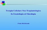 Fraia Melchionda Terapia Cellulare Non Trapiantologica In Ematologia ed Oncologia.
