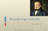 Niccolò Ugo Foscolo Elettra Gambardella - ITT Tassara (Sez. Pisogne)06/05/20141 Pagg. 588 – 591.