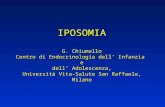 IPOSOMIA G. Chiumello Centro di Endocrinologia dell Infanzia e dell Adolescenza, Università Vita-Salute San Raffaele, Milano.
