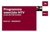 Programma esercizio NTV (orario 28/4-08/12/2012) RAMP UP – PERIODICITA.