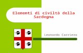 Elementi di civiltà della Sardegna Leonardo Carriero.