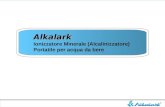 Alkalark Ionizzatore Minerale (Alcalinizzatore) Portatile per acqua da bere.