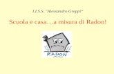 I.I.S.S. "Alessandro Greppi Scuola e casa…a misura di Radon!