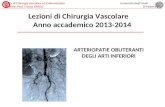 Clinica di Chirurgia Vascolare ed Endovascolare Direttore: Prof. Franco GREGO Università degli Studi Di Padova Lezioni di Chirurgia Vascolare Anno accademico.