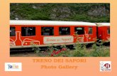 TRENO DEI SAPORI Photo Gallery. Il Treno dei Sapori a Pisogne Il Treno dei Sapori e le montagne della Valcamonica sullo sfondo.