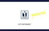 SITI INTERNET NOVITA’. Siti Internet Siti Internet – Siti New Start Tutti i Siti della linea Start hanno:  4/5 pagine statiche  Grafica di base.