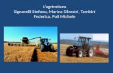 L’agricoltura Signorelli Stefano, Marina Silvestri, Tambini Federica, Poli Michele.