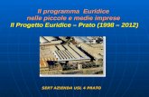 Il programma Euridice nelle piccole e medie imprese Il Progetto Euridice – Prato (1998 – 2012) SERT AZIENDA USL 4 PRATO