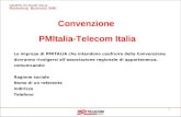 1 Marketing Business SME GRUPPO TELECOM ITALIA Convenzione PMItalia-Telecom Italia Le imprese di PMITALIA che intendono usufruire della Convenzione dovranno.