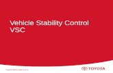 Toyota Motor Italia S.p.A. Vehicle Stability Control VSC.
