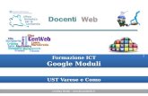 UST Varese e Como Formazione ICT Google Moduli Formazione ICT Google Moduli Cristina Bralia – .